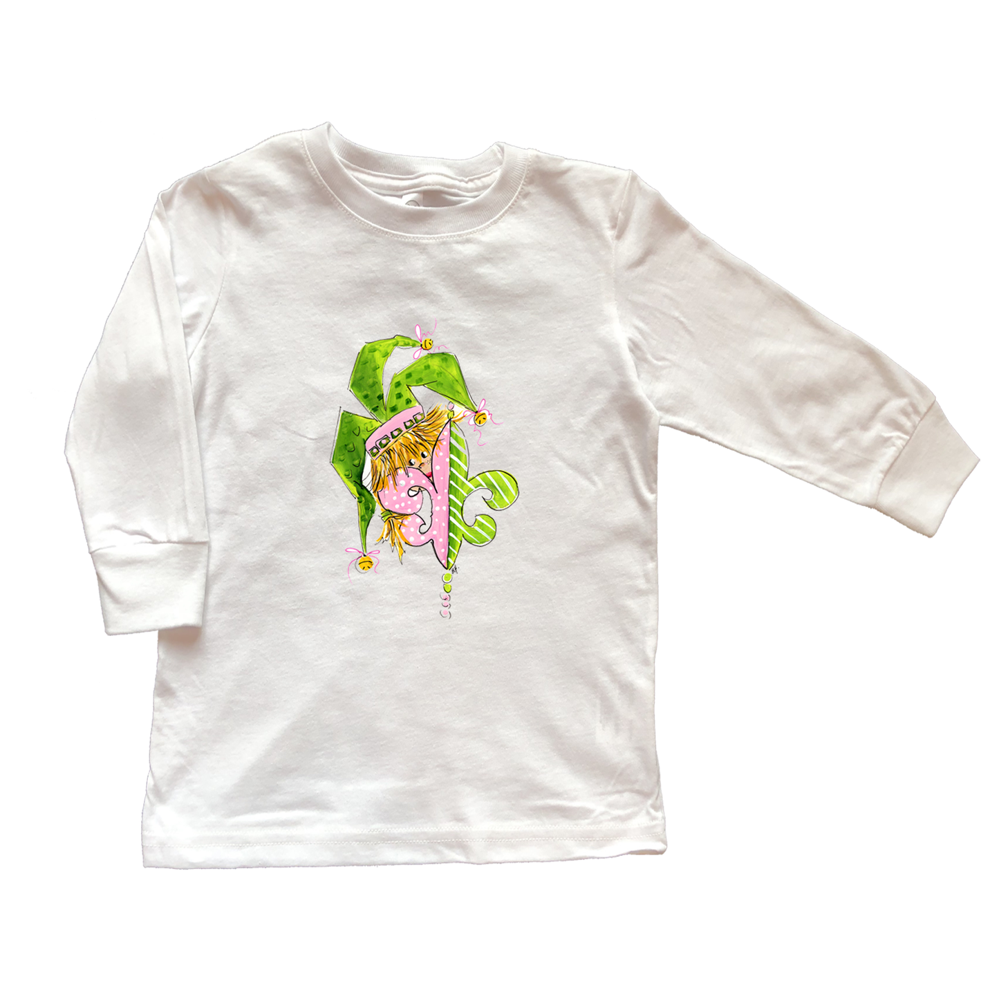 Cotton Tee Shirt Long Sleeve 767 Jester