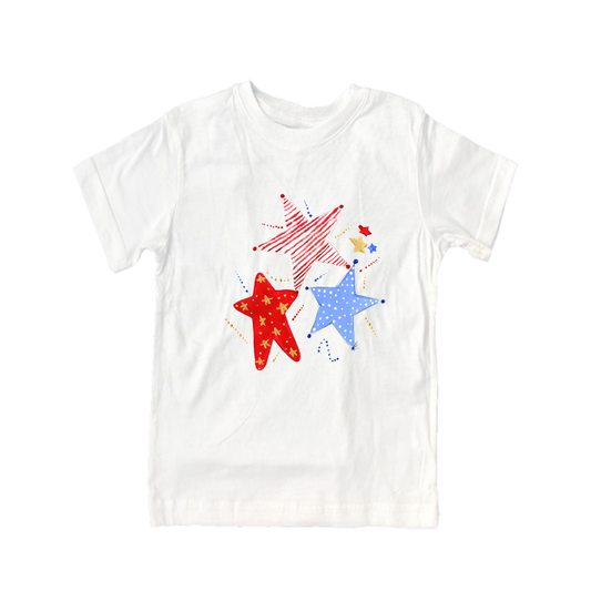 Cotton Tee Shirt Short Sleeve 776 Shooting Stars