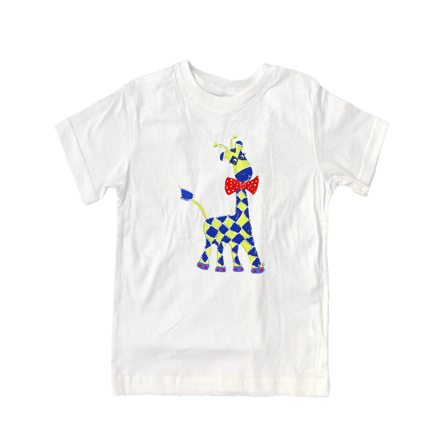 Cotton Tee Shirt Short Sleeve 819 Gee Giraffe