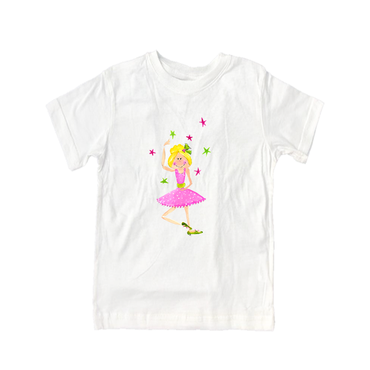 Cotton Tee Shirt Short Sleeve 846 Ballerina Beverly