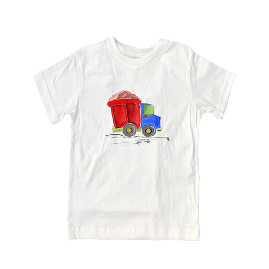 Cotton Tee Shirt Short Sleeve 863 Dump Truck