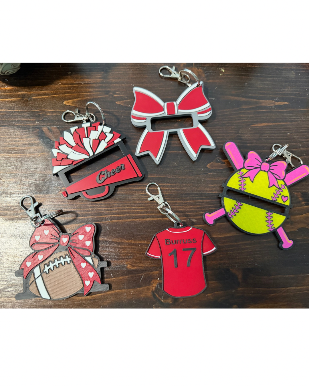 Doodle bees Run-Keychain Customization