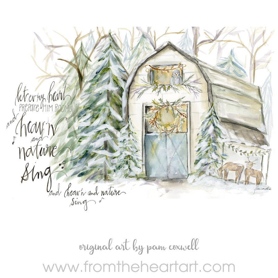 Winter Cove Barn