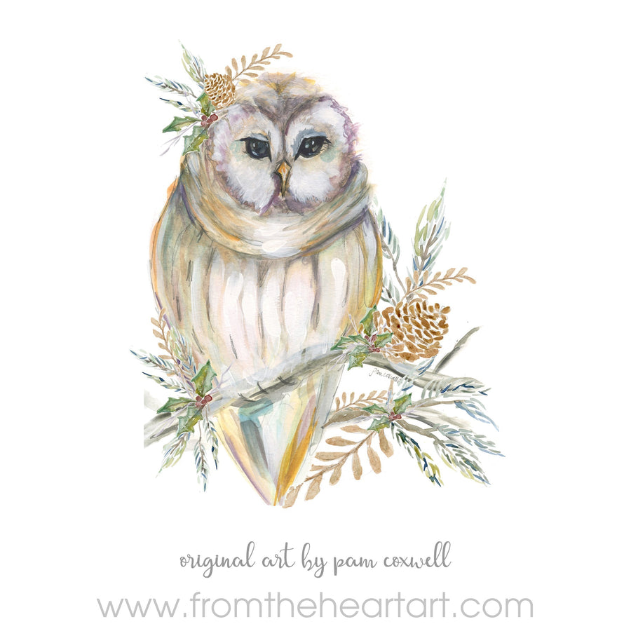 Winter Cove Owl