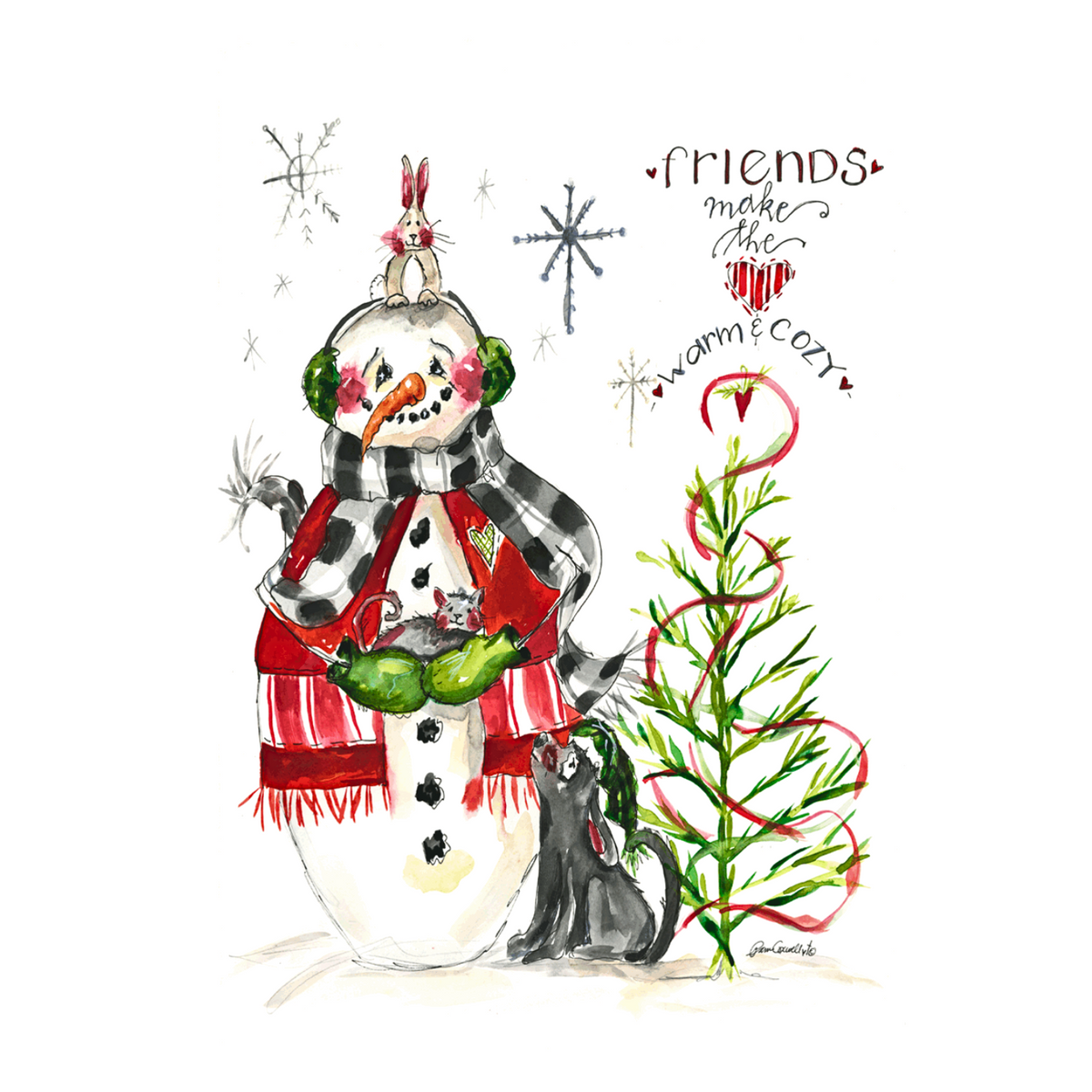 Snowman - Friends