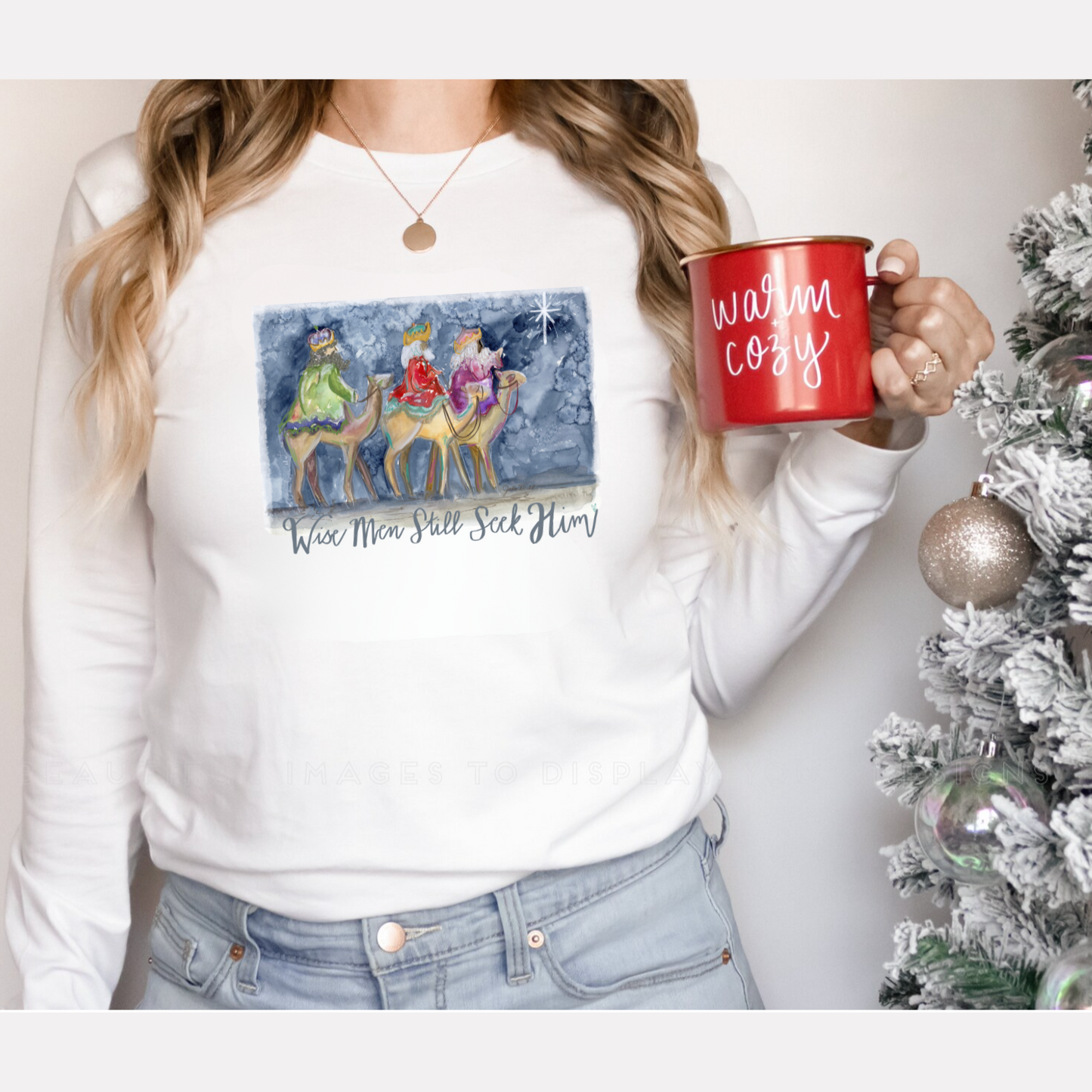 Wise Men Adult Long Sleeve T-shirt