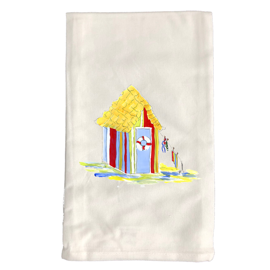 Kitchen Towel Beach 795 Changing Beach Hut