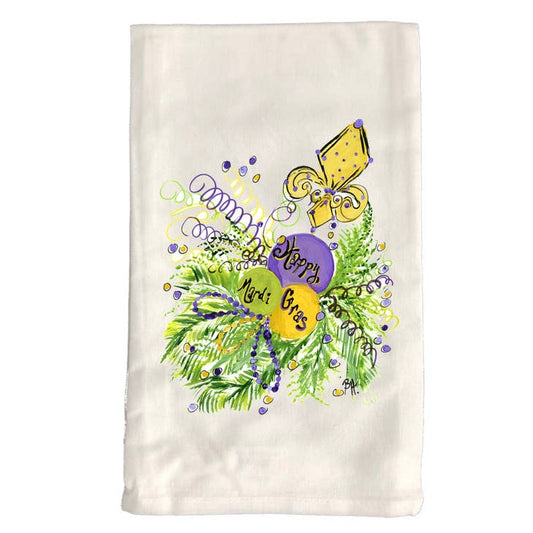 Kitchen Towel Mardi Gras KT1055W