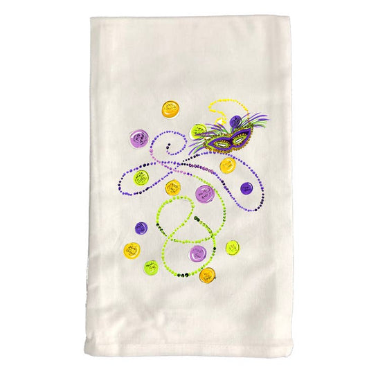 Kitchen Towel Mardi Gras KT647W