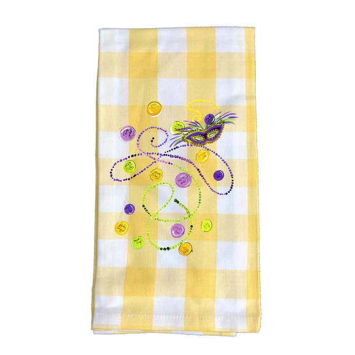 Kitchen Towel Mardi Gras KT647YC