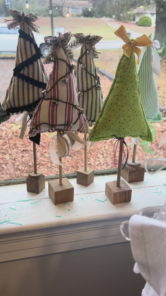 Well Rooted Christmas spindle tree handmade