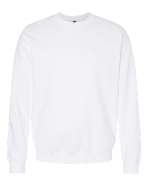 Unisex Softstyle® Midweight Crewneck Sweatshirt White